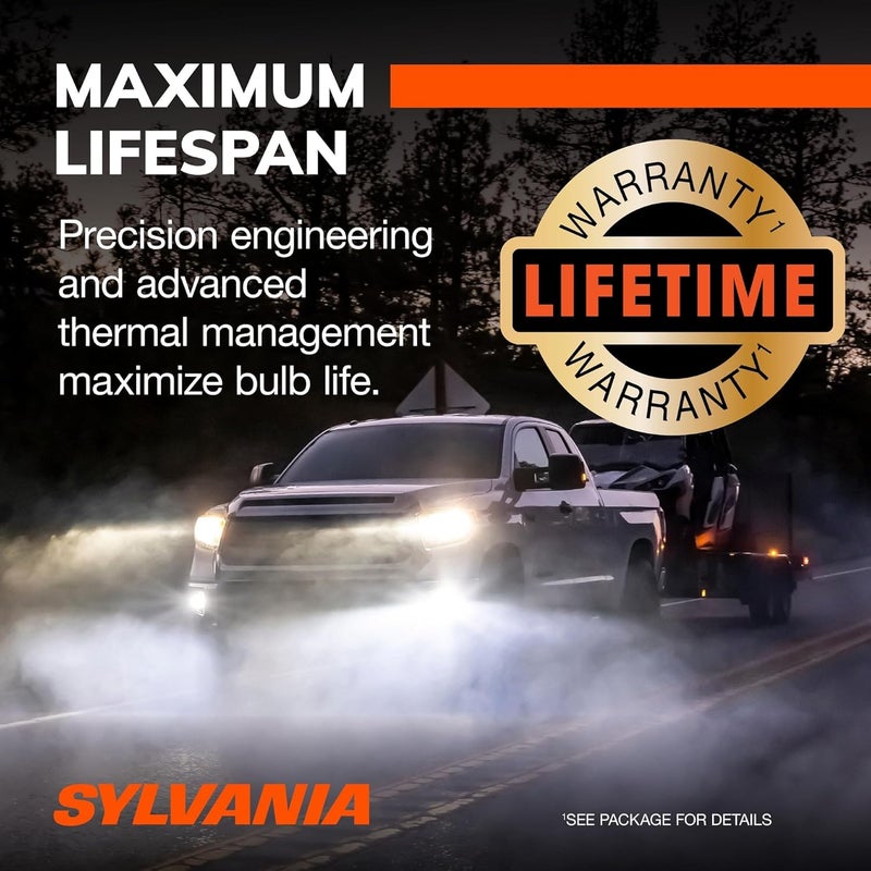 Sylvania 9007 مصابيح ضباب LED فائقة للسيارات والشاحنات - لمبات المصابيح الأمامية للرياضات الخارجية - ضوء LED أبيض بارد 6000 كيلفن - أقصى عمر افتراضي - بدون قطبية - ترقية DIY - Image 5